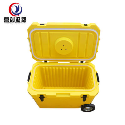 คุณภาพ  Portable 25L Roto Molded Cooler Box / Fishing Rotational Molded Cooler โรงงาน
