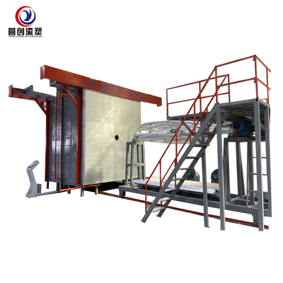 ซื้อ 220 โวลต์รถรับส่ง Rotomolding เครื่องถังเก็บน้ำพลาสติก Thermoforming online manufacture