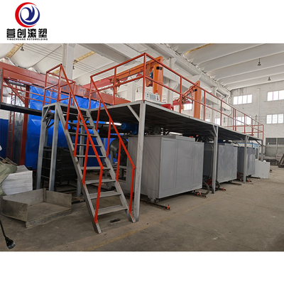 ซื้อ PE 500L 1000l 2000L อุปกรณ์การปั้นหมุนทำถังน้ำพลาสติก online manufacture