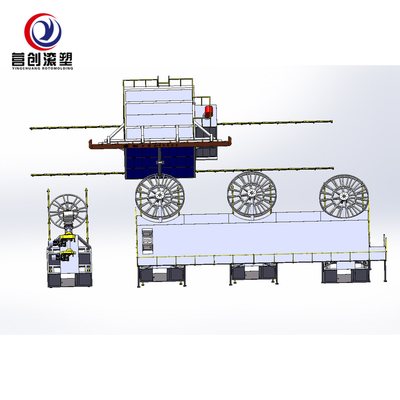 ซื้อ ถังน้ำพลาสติก Bi Axial Rotomoulding Machine รับประกันอัตโนมัติ 1 ปี online manufacture