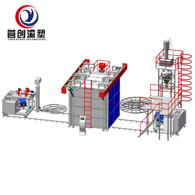 ซื้อ เวลาวงจร 15-30 นาที เครื่องหมุนหมุนรถยนต์สําหรับโรงงานผลิต online manufacture