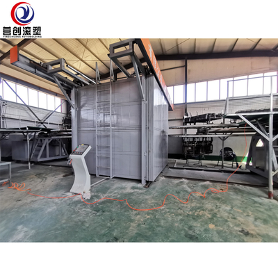 ซื้อ L*W*H 1700*1100*5300 ขนาด อุปกรณ์หมุนหมุนสําหรับ PP/PE/HDPE/LLDPE online manufacture