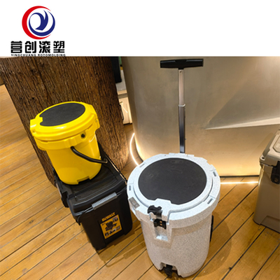 ซื้อ 7kg-15kg กล่องเครื่องเย็นสีเหลืองแบบหมุนกับความทนทานต่อ UV online manufacture