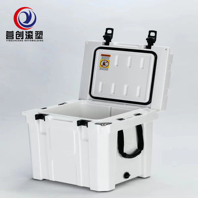 ซื้อ มือถือรวมกล่องเย็น Rotomolded กับฝาปิดและผูกจุดลง online manufacture