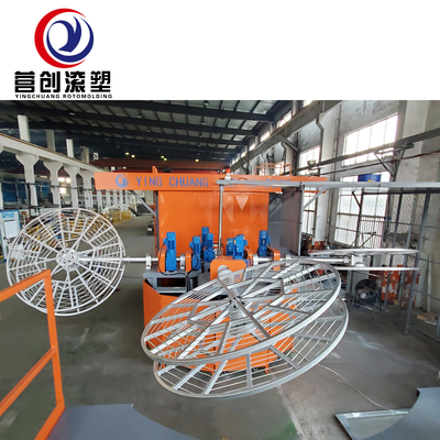 ซื้อ อุปกรณ์หมุนอัตโนมัติ 85KW ประหยัดสําหรับการผลิตถังน้ํา online manufacture