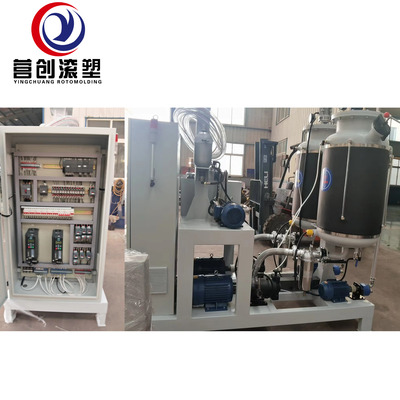 ซื้อ เครื่องทําฟอง PLC Pu สําหรับฟอง Output 20-50kg/Min ความหนาแน่นของฟอง 8-30kg/M3 online manufacture