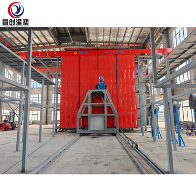 ซื้อ อัตโนมัติ Shuttle Rotomolding เครื่องสําหรับการผลิตของขนาดใหญ่ของกระปุกกระปุกน้ํา online manufacture
