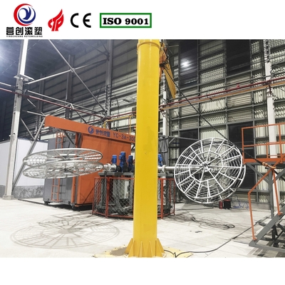 ซื้อ เครื่องประกอบถังน้ําที่ควบคุมโดย PLC ประหยัดพลังงาน / เครื่องหมุนหมุนสําหรับพลาสติก PE online manufacture