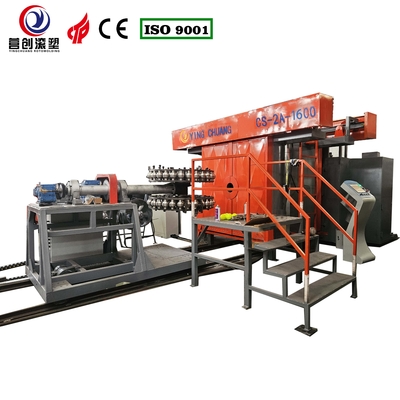 ซื้อ อัตโนมัติการทํางาน Shuttle Rotomolding Machine กับและระบบควบคุม PLC online manufacture