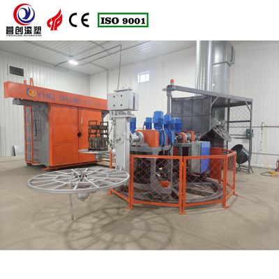 ซื้อ Yingchuang Roto คารูเซล Rotomolding Machine CC-3A-2000 สําหรับกล่อง Cooler กันหนาวลับ online manufacture