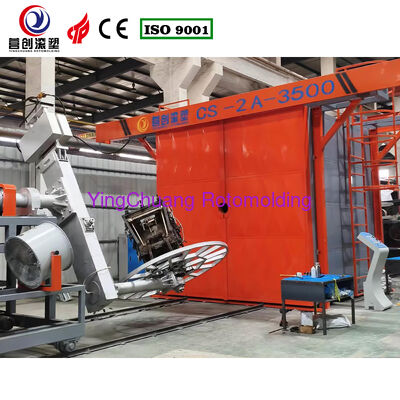 ซื้อ เครื่องจักรขึ้นรูปด้วยแม่พิมพ์แบบหมุน (Rotomolding Machine) แบบ Shuttle ที่ปรับขนาดได้ตามต้องการ พร้อมความลึกแม่พิมพ์ 400 มม. ออกแบบตามขนาดเครื่องจักร การผลิตออนไลน์