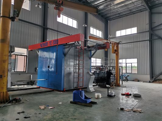 ซื้อ เครื่อง Rotomolding ระบบควบคุม PLC ความจุสูงสำหรับถังเก็บน้ำ online manufacture