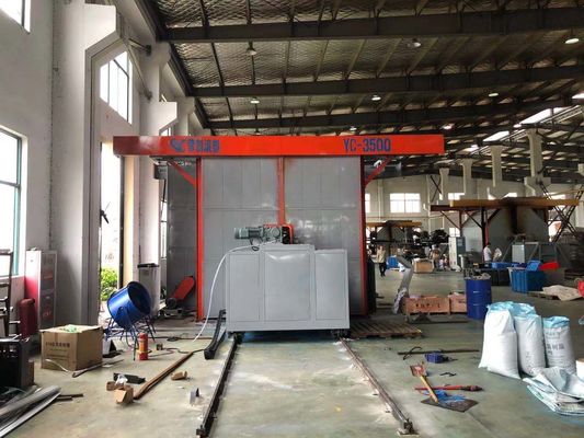 ซื้อ 1-8rpm Speed ​​​​Shuttle Rotomolding Machine 500,000 Kcar Burner 15-30min รอบเวลา online manufacture