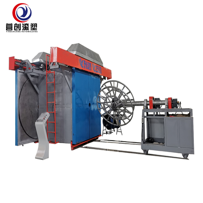 เครื่องผลิตถังน้ำโรตารี่ CE Extrusion พร้อมหน้าจอสัมผัส Touch