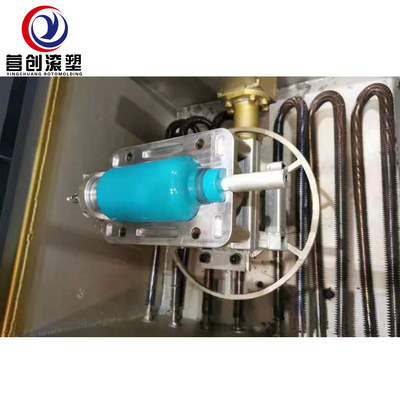 เครื่องทำความร้อนกระสวยไฟฟ้า Rotomolding สำหรับการทดลองหรือพลาสติกกลวงขนาดเล็ก