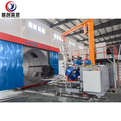 เครื่องพิมพ์หมุนถัง 10000L สําหรับวัสดุ PP/PE/HDPE/LLDPE ผลิตในจีน