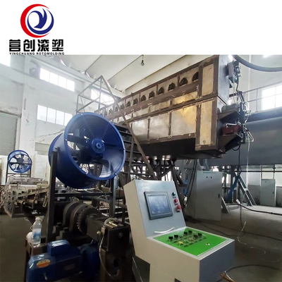 อัตโนมัติหินและ Roll Rotomoulding เครื่องจักร 6KW-11KW สําหรับการผลิตเรือและไคอาค