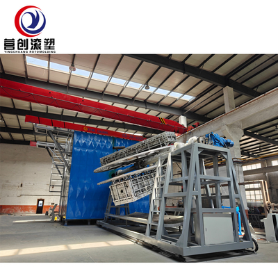 เครื่องหมุนหมุนหมุนแบบ PLC ที่ควบคุมโดย PLC ด้วยความเร็วหมุนที่ปรับได้