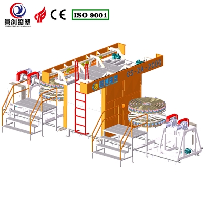 เครื่องหมุนหมุนรถยนต์ความเร็วเร็วสูง PLC การควบคุมไฟฟ้า