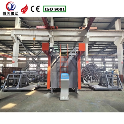 เครื่องหมุนหมุนที่ควบคุมโดย PLC การทํางานไฟฟ้า