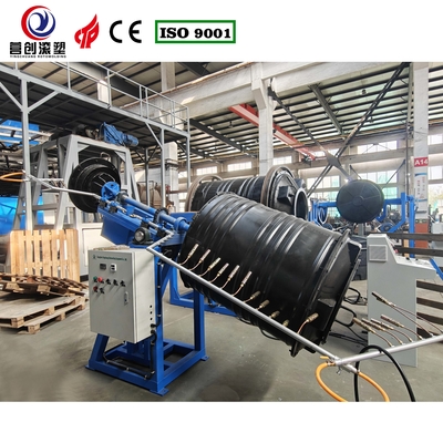 เครื่องสร้างถังเหล็กไร้สแตนเลสที่ควบคุมโดย PLC เครื่องทําถังน้ํา