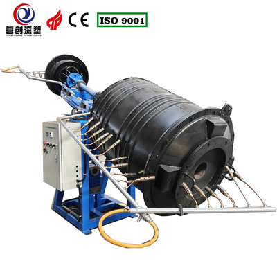 เครื่องทําฝาถังน้ําแบบสแตนเลสที่ควบคุมโดย PLC