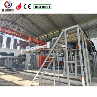 เครื่องโรโตโมลด์แบบชัทเทิลหลายแขนแบบกำหนดเอง 200-400C