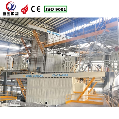 เครื่องโรโตโมลด์เดอร์แบบชัทเทิลสำหรับโรงงานผลิต อุณหภูมิการขึ้นรูป 200-400 องศาเซลเซียส ความจุหัวเผา 700000 Kcal