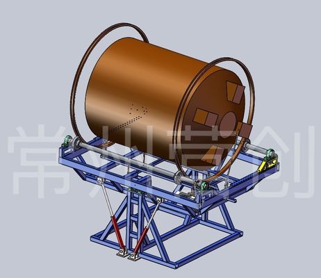 เครื่องทำความร้อนไฟฟ้า Rock And Roll Rotomoulding สำหรับโรงงานผลิต