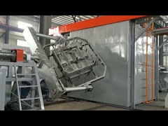 25000L สองแขน Shuttle Rotomolding เครื่องสําหรับการพัฒนาพลาสติก