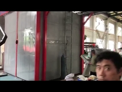 เครื่องหมุนหมุนสองสถานีสําหรับโรงงานผลิต