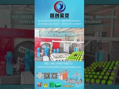 Pickleball เครื่องปรับความร้อนไฟฟ้า Bi Axial Carousel Rotomoulding