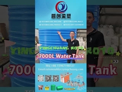7000L ความจุ ถังน้ํา Roto Molded ความทนทานและความน่าเชื่อถือสูง