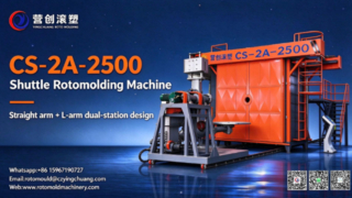 CS-2A-2500 เครื่องขึ้นรูปแบบหมุนด้วยกระสวย | แขนตรงหนึ่งอัน + แขน L หนึ่งอัน สถานีคู่ ไร้รอยต่อ